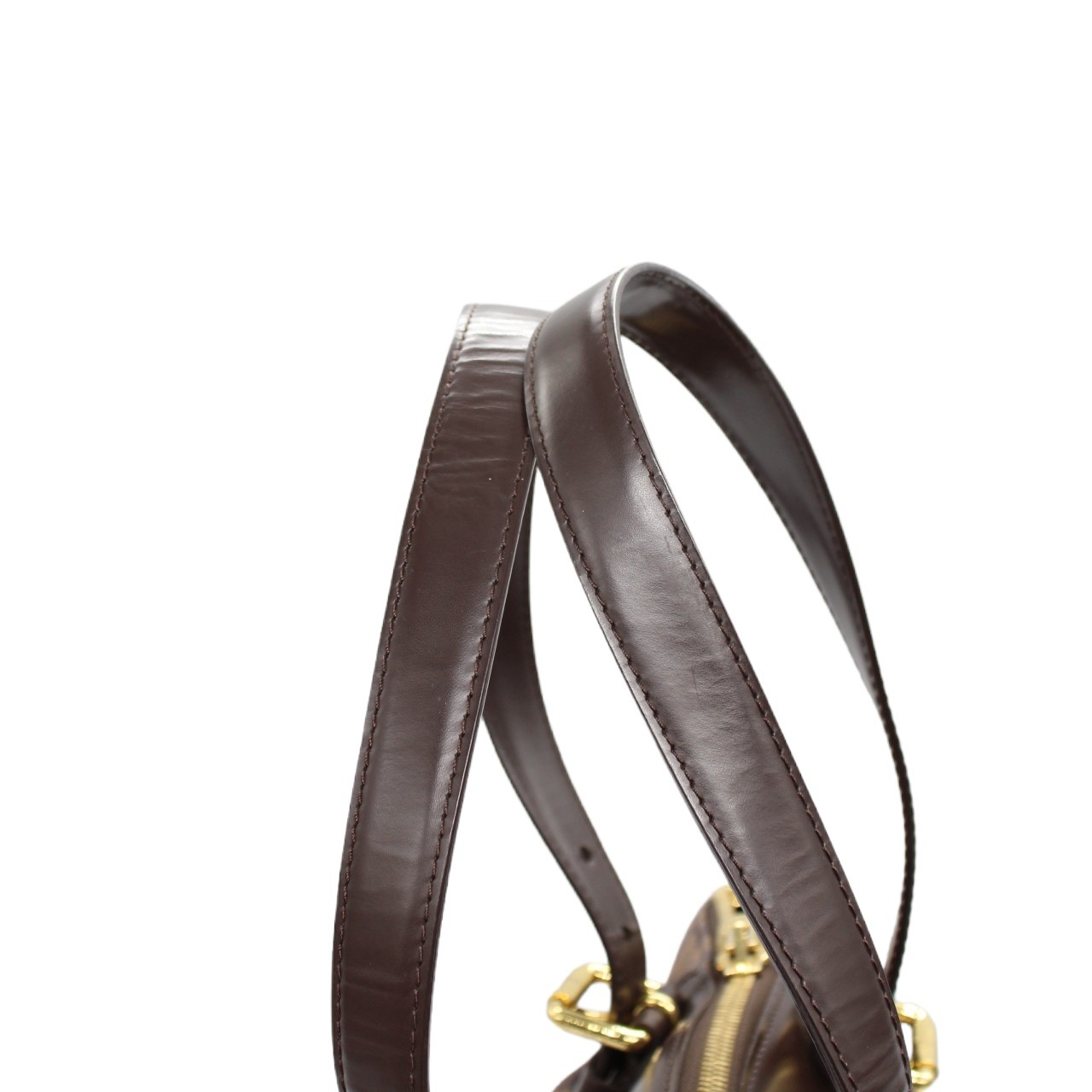 Louis Vuitton Calfskin 16mm Adjustable Shoulder Strap Ebene