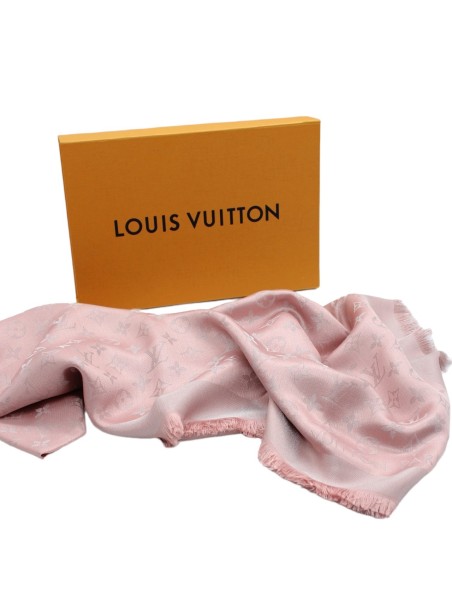 Louis Vuitton scialle monogram shine